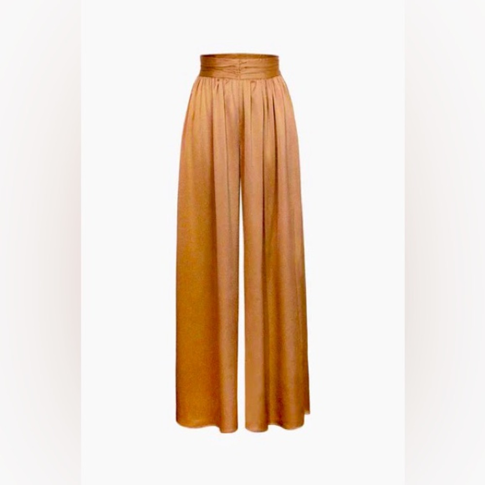 MICAS Heavy Satin Wide Leg Pants